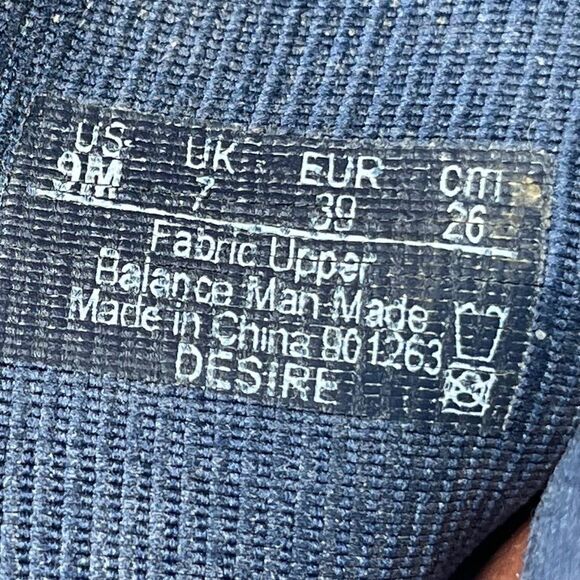 Bzees Desire Navy Casual Elastic Strap Slide Wedge Sandals Sz 9 - Picture 4 of 4